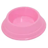 Comedouro Plástico Gatos Rosa Triton Dog